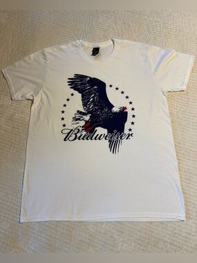 Budweiser Eagle Americana T-shirt Size XL